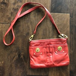 Marc Jacobs cross body red bag